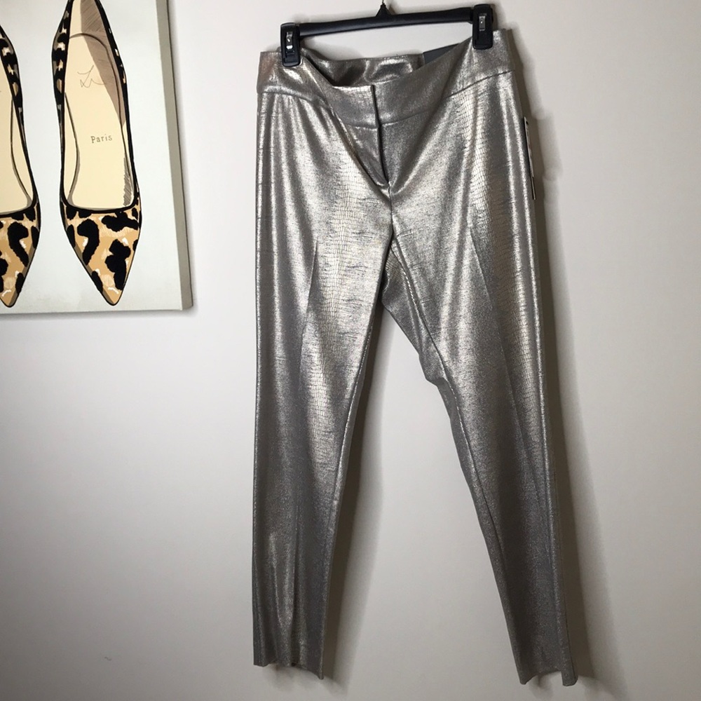 ALFANI Rose Shimmer slacks